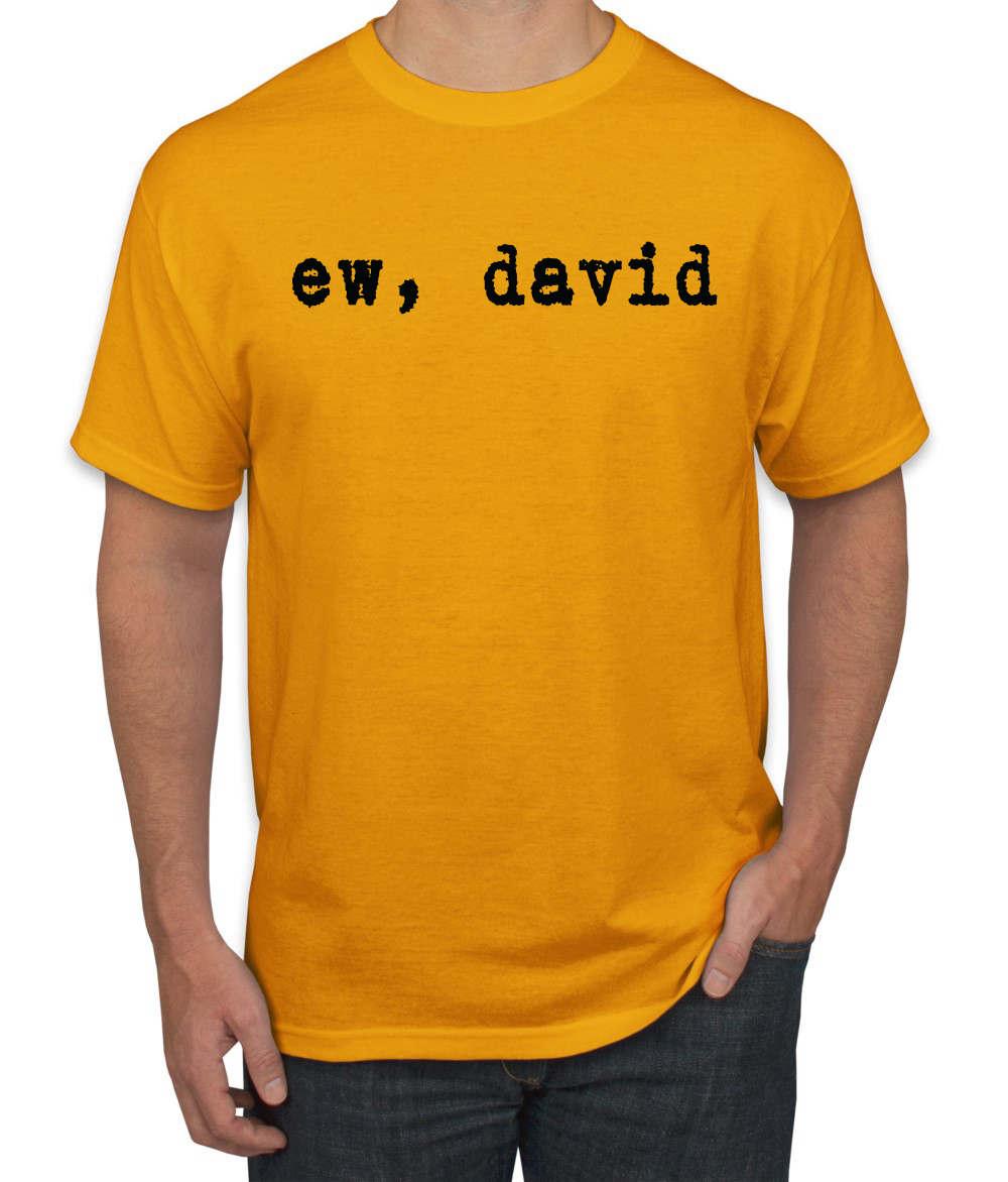 ew david t shirt uk