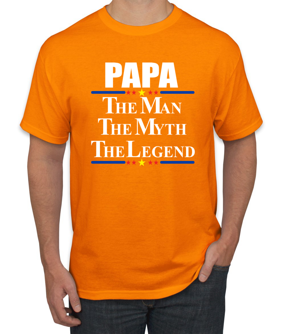 Camiseta Papa El Hombre Mito Leyenda Divertida Día del Padre Regalo Hombres Gráfico Humor T - Imagen 17 de 23
