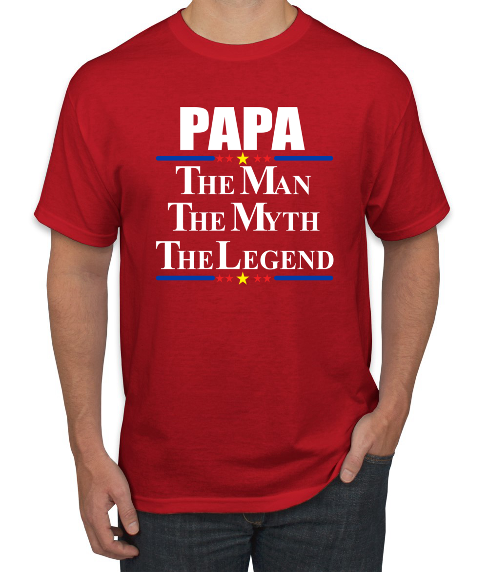 Camiseta Papa El Hombre Mito Leyenda Divertida Día del Padre Regalo Hombres Gráfico Humor T - Imagen 19 de 23
