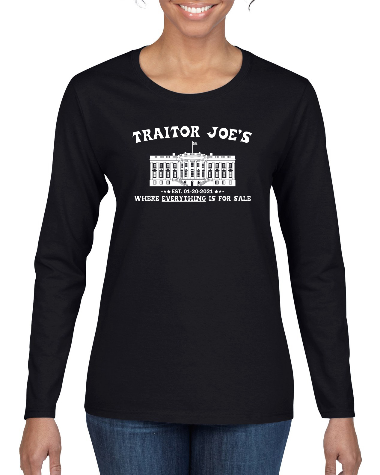 Political Womens Long Sleeve T-Shirt | eBay