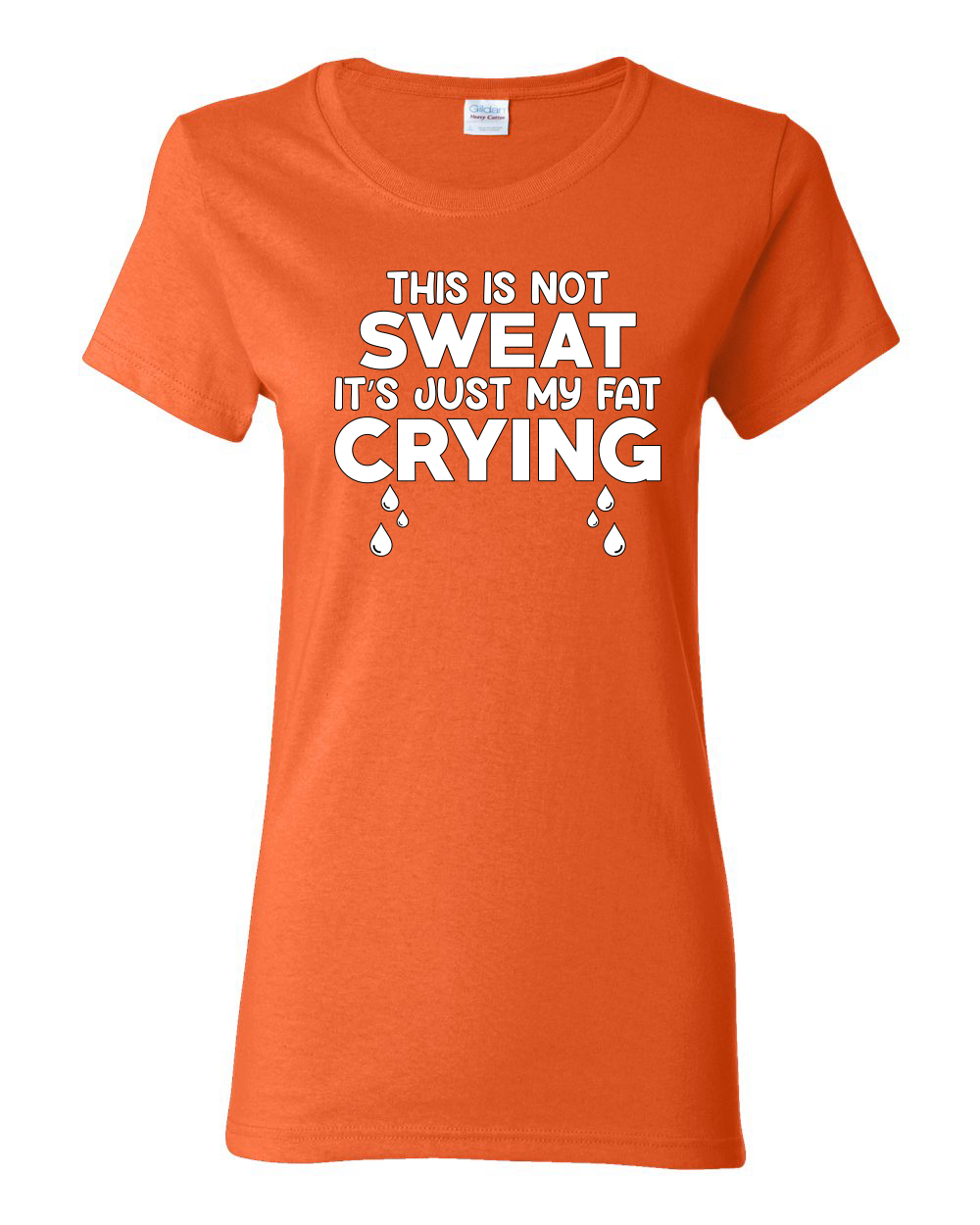 Fat Crying Gym Workout Womens Graphic 