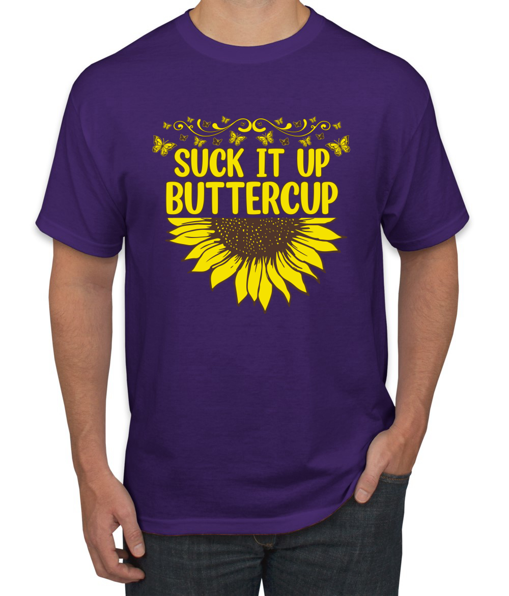 Camiseta gráfica para hombre Suck It Up Buttercup humor - Imagen 19 de 26