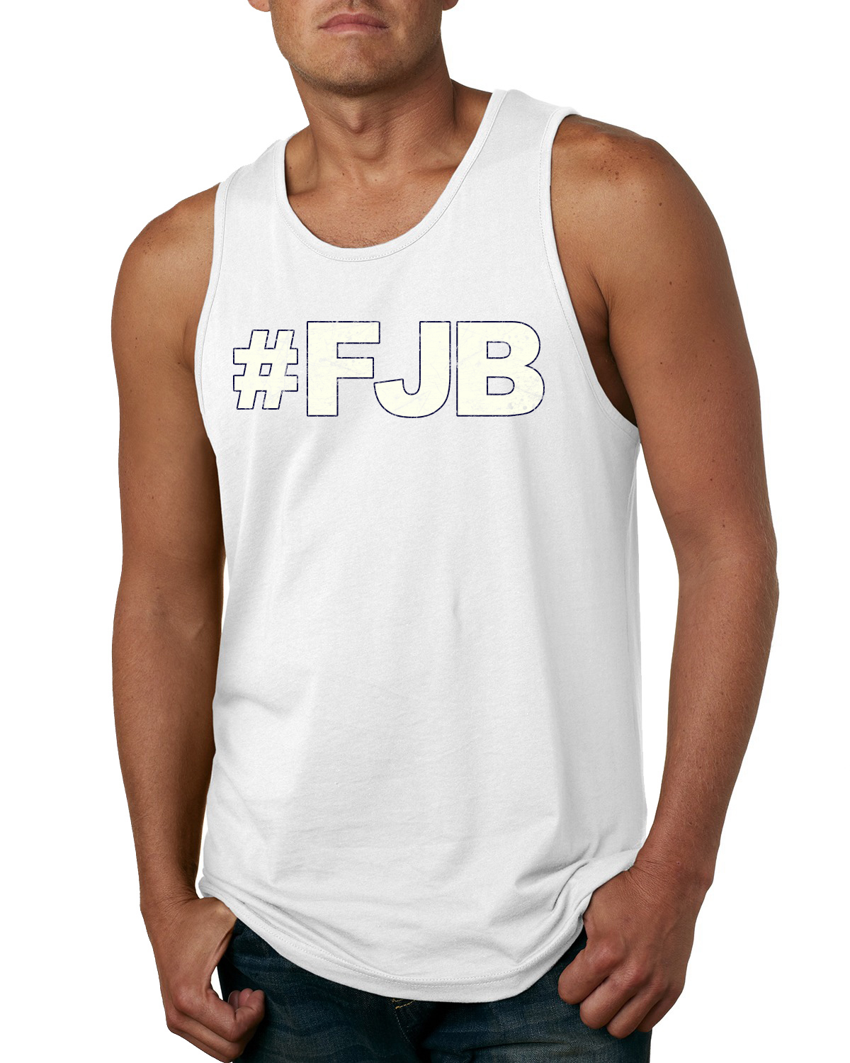Camiseta sin mangas gráfica FJB Fck Joe Biden Pro America Political Men - Imagen 9 de 9