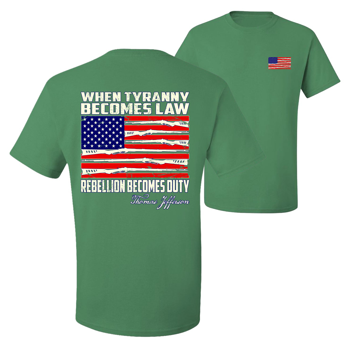 Camiseta gráfica When Tyranny Becomes Law Patriotic Men - Imagen 9 de 20