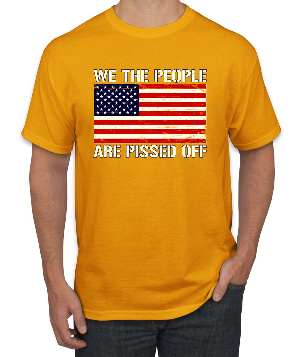 Camiseta gráfica para hombre We The People are Pissed Off - Imagen 7 de 26
