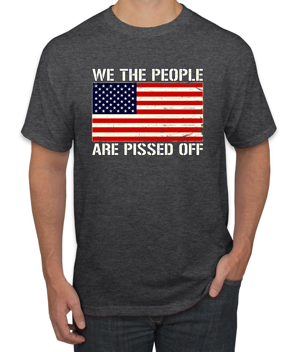 Camiseta gráfica para hombre We The People are Pissed Off - Imagen 8 de 26