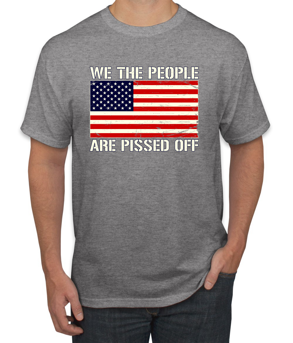 Camiseta gráfica para hombre We The People are Pissed Off - Imagen 9 de 26
