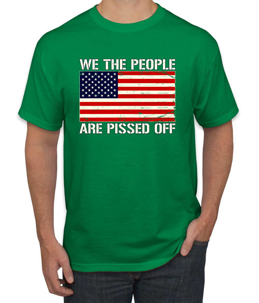 Camiseta gráfica para hombre We The People are Pissed Off - Imagen 10 de 26