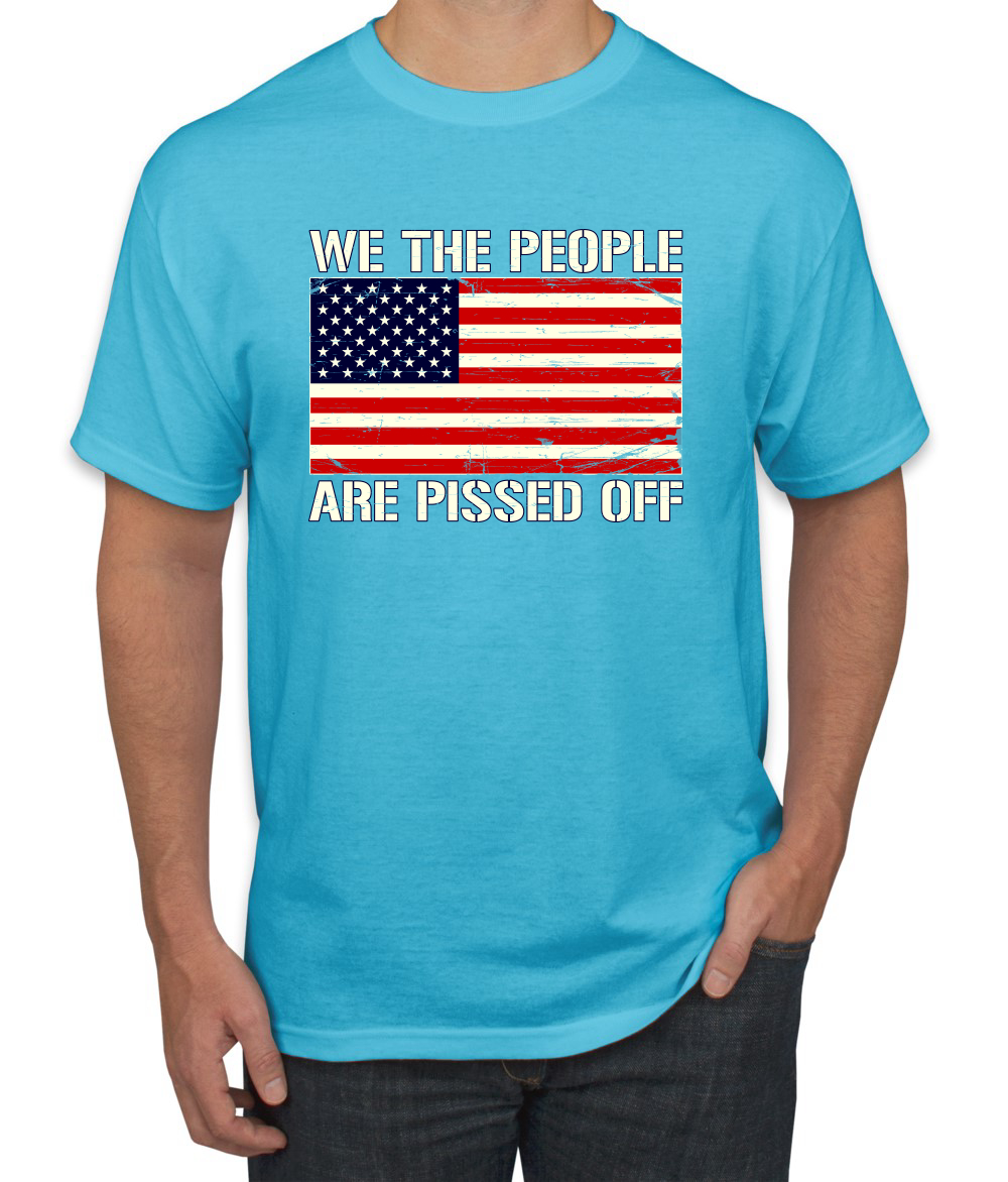 Camiseta gráfica para hombre We The People are Pissed Off - Imagen 13 de 26