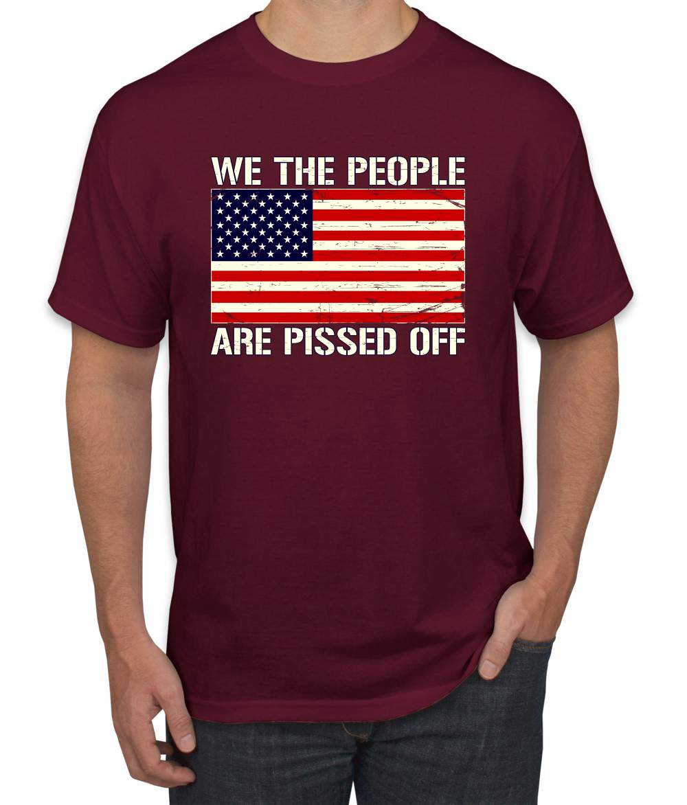Camiseta gráfica para hombre We The People are Pissed Off - Imagen 14 de 26