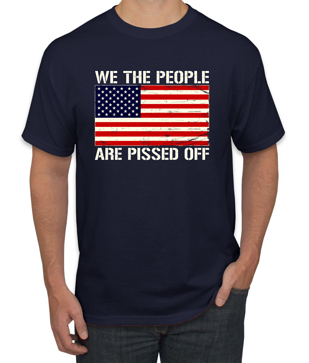 Camiseta gráfica para hombre We The People are Pissed Off - Imagen 16 de 26