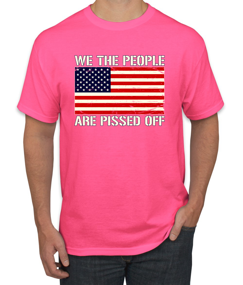 Camiseta gráfica para hombre We The People are Pissed Off - Imagen 17 de 26