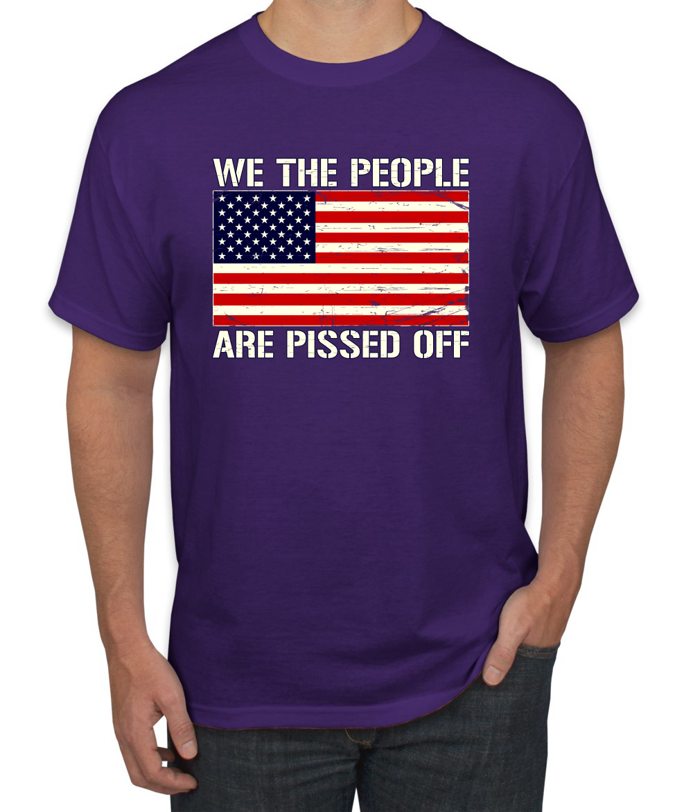 Camiseta gráfica para hombre We The People are Pissed Off - Imagen 19 de 26