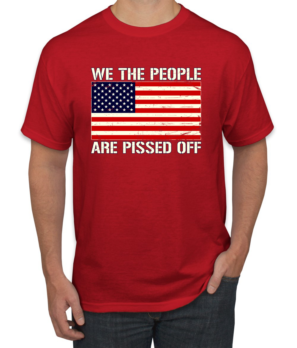 Camiseta gráfica para hombre We The People are Pissed Off - Imagen 20 de 26
