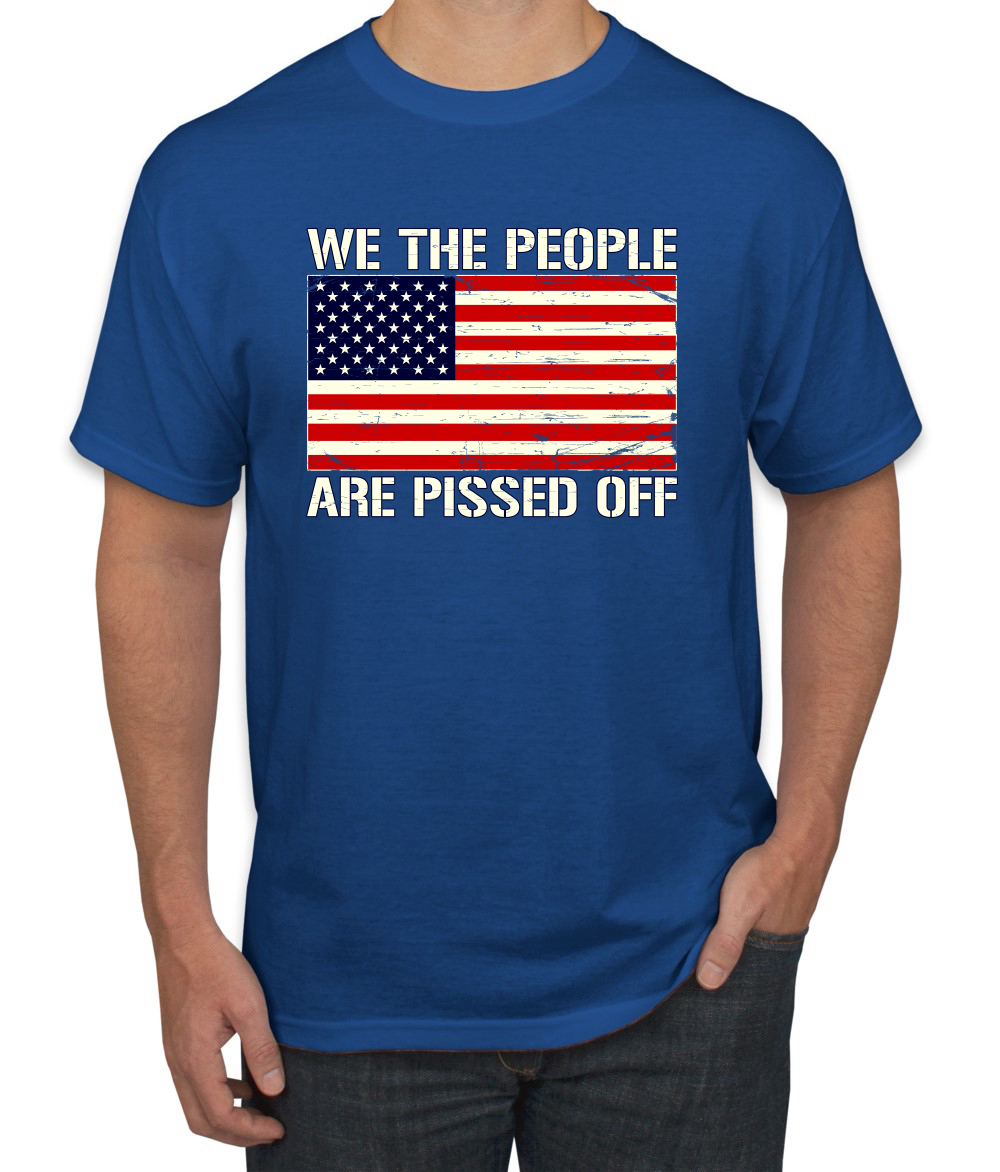 Camiseta gráfica para hombre We The People are Pissed Off - Imagen 21 de 26