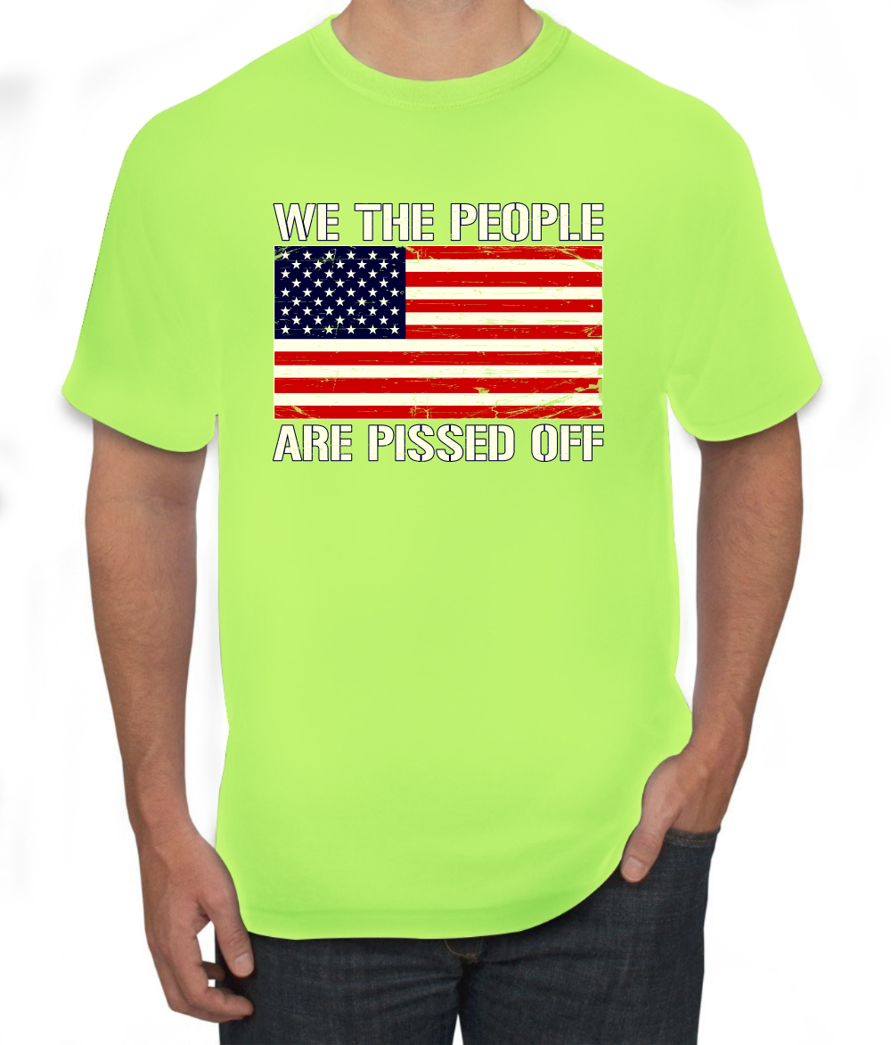 Camiseta gráfica para hombre We The People are Pissed Off - Imagen 22 de 26