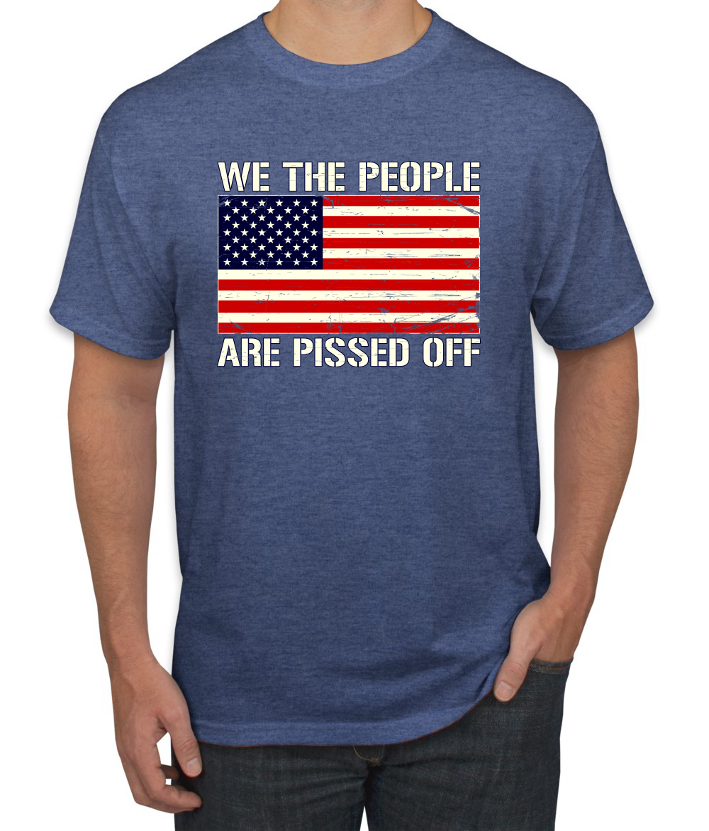 Camiseta gráfica para hombre We The People are Pissed Off - Imagen 23 de 26