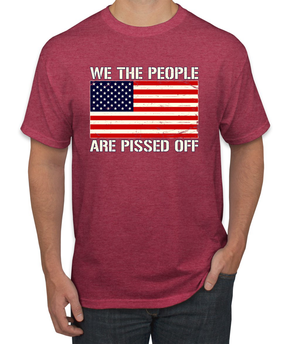 Camiseta gráfica para hombre We The People are Pissed Off - Imagen 25 de 26