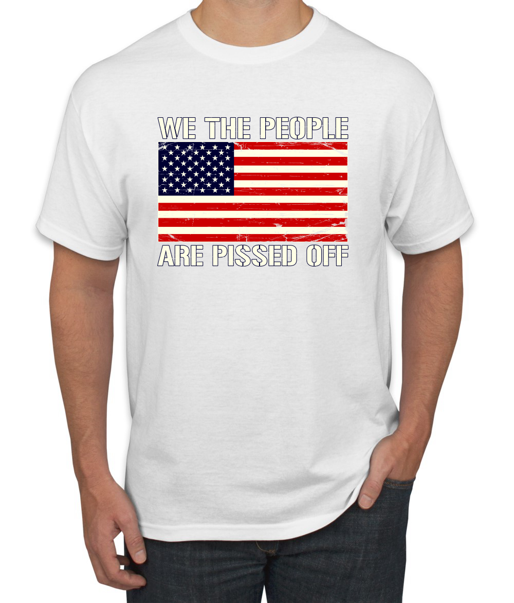Camiseta gráfica para hombre We The People are Pissed Off - Imagen 26 de 26