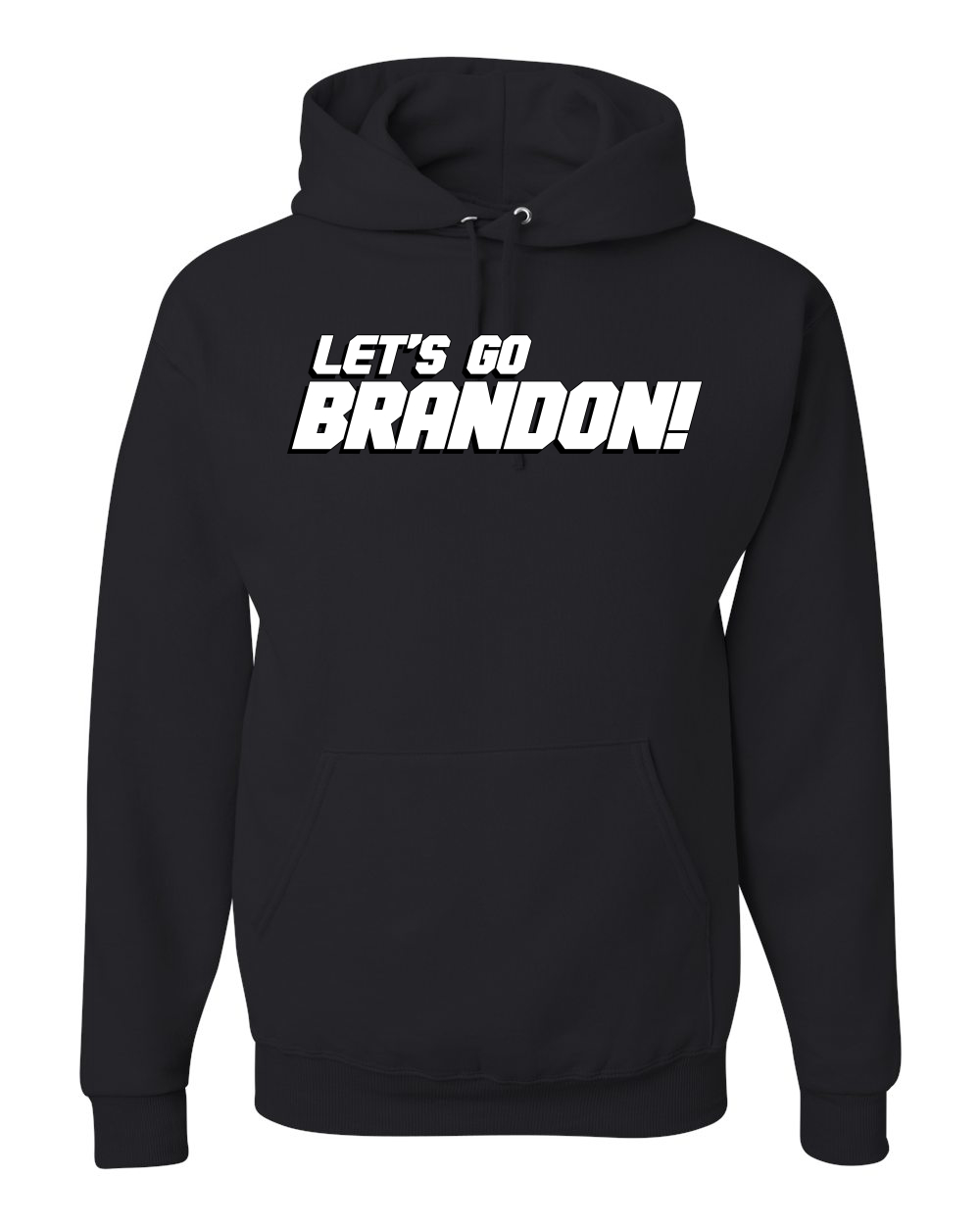 Lets Go Brandon Humor Unisex Graphic Hoodie Sweatshirt - Picture 3 of 22
