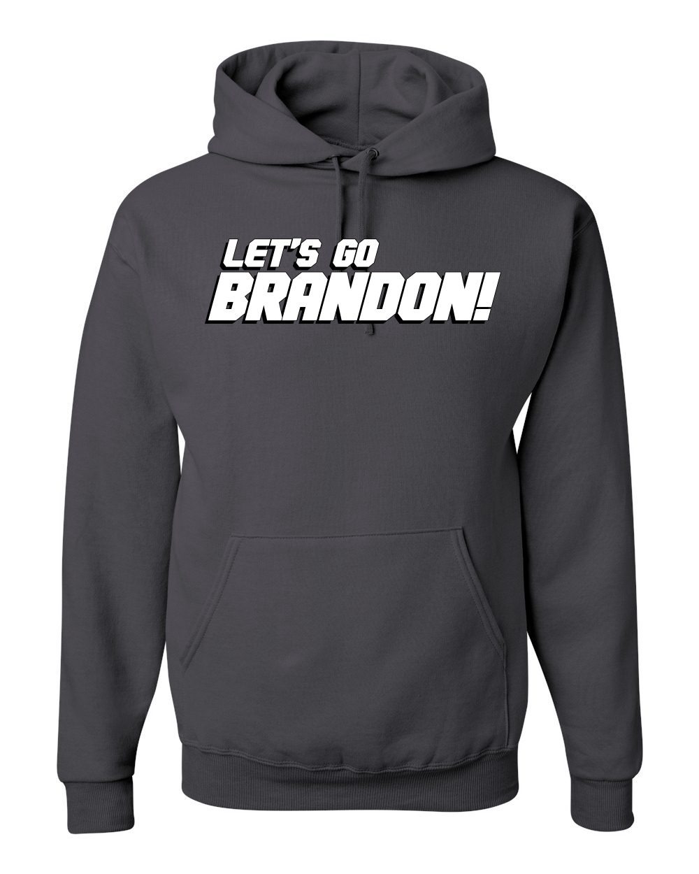 Lets Go Brandon Humor Unisex Graphic Hoodie Sweatshirt - Picture 4 of 22
