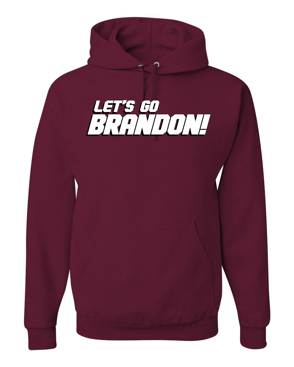 Lets Go Brandon Humor Unisex Graphic Hoodie Sweatshirt - Picture 10 of 22