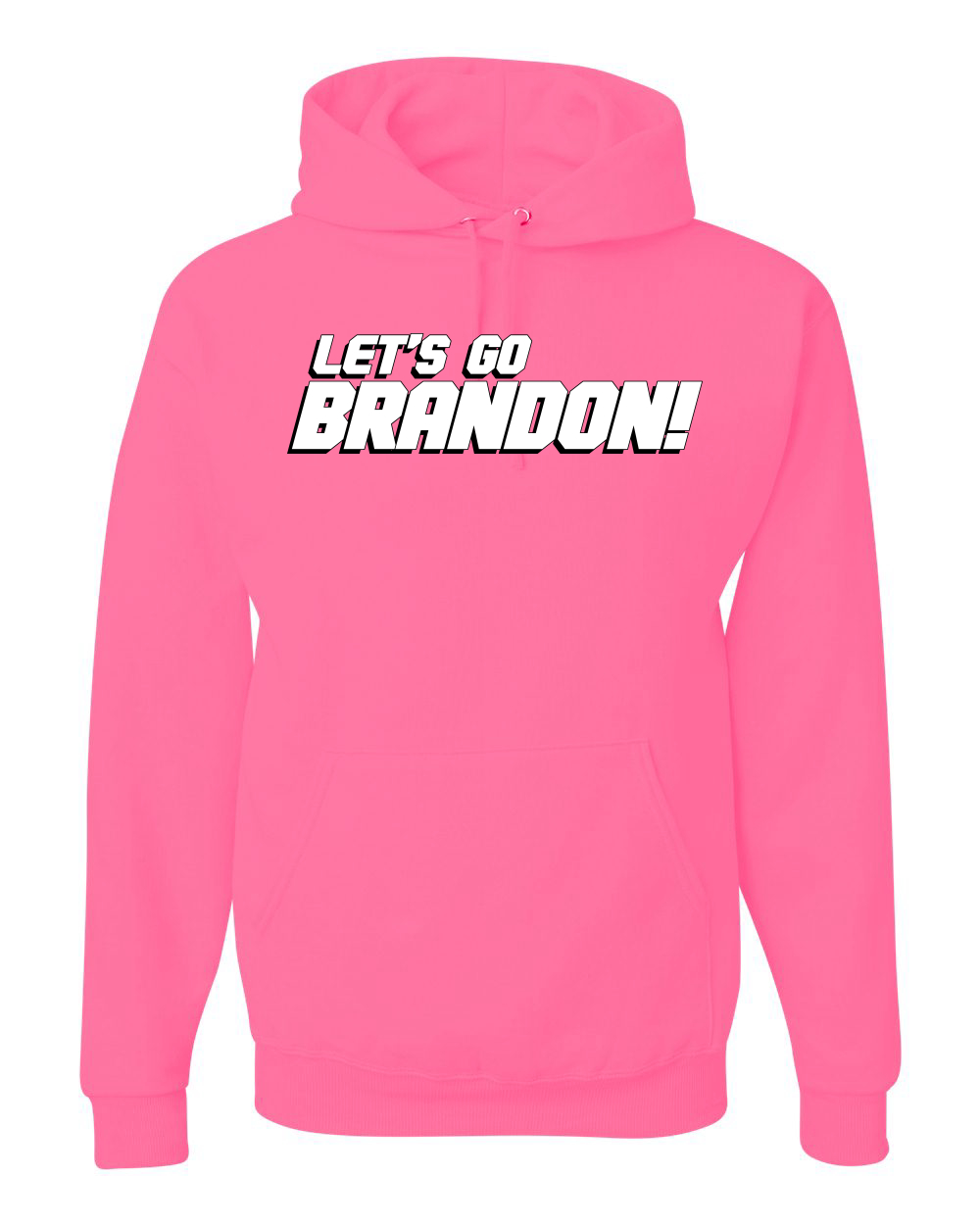 Lets Go Brandon Humor Unisex Graphic Hoodie Sweatshirt - Picture 12 of 22