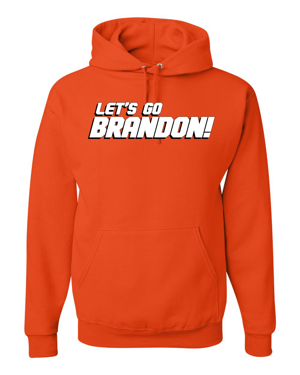 Lets Go Brandon Humor Unisex Graphic Hoodie Sweatshirt - Picture 13 of 22