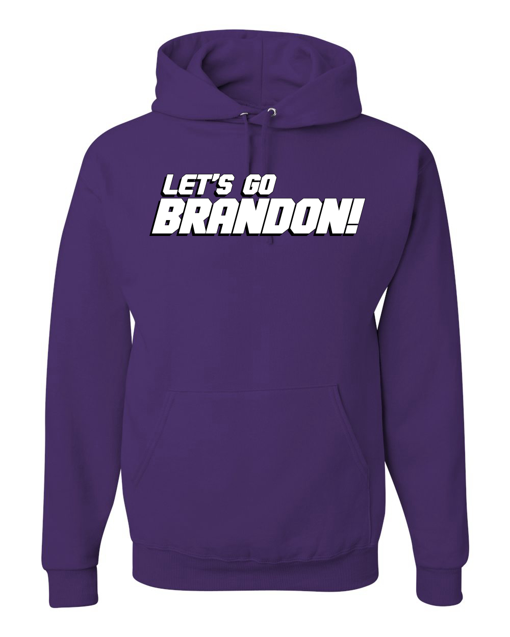 Lets Go Brandon Humor Unisex Graphic Hoodie Sweatshirt - Picture 14 of 22