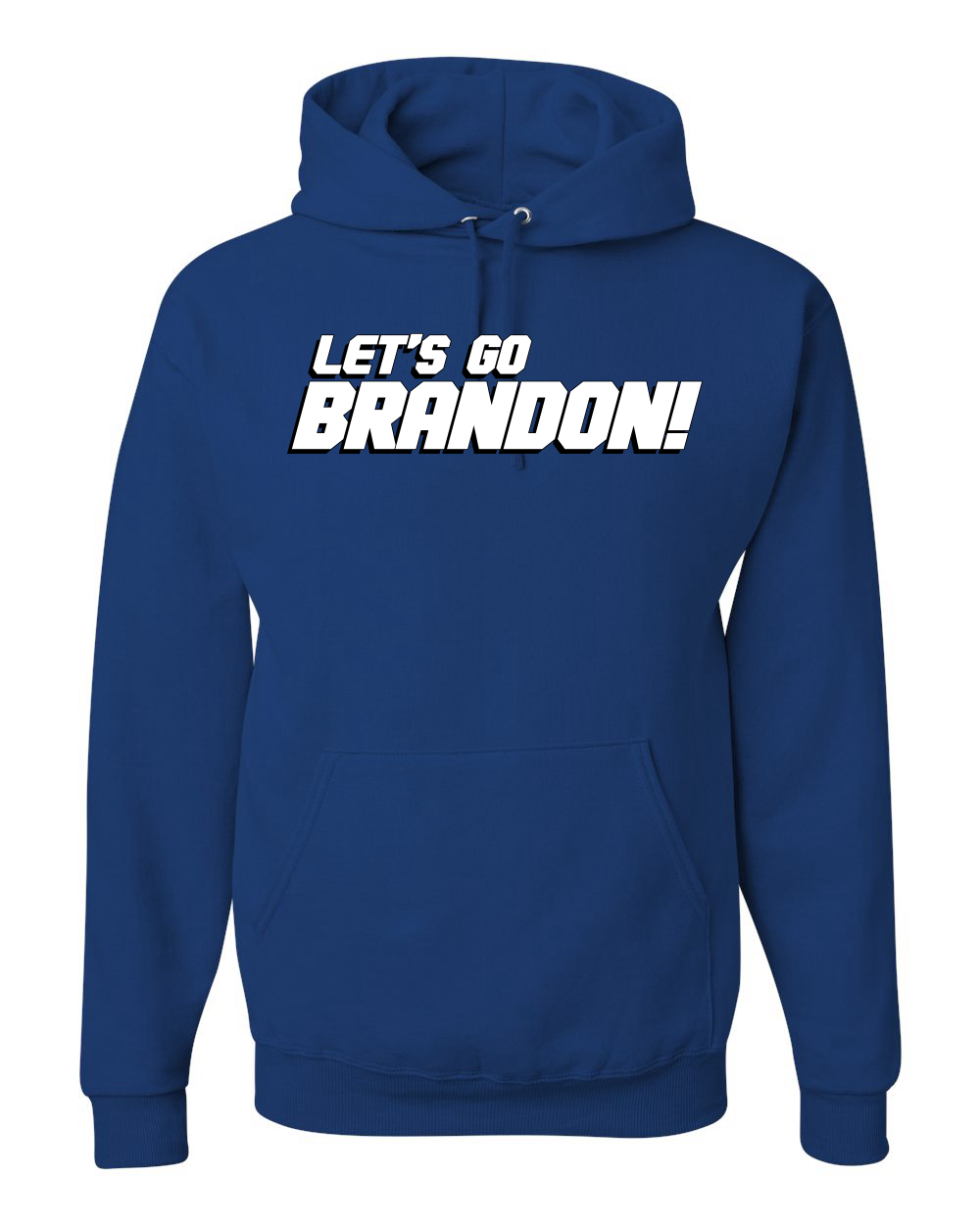 Lets Go Brandon Humor Unisex Graphic Hoodie Sweatshirt - Picture 16 of 22