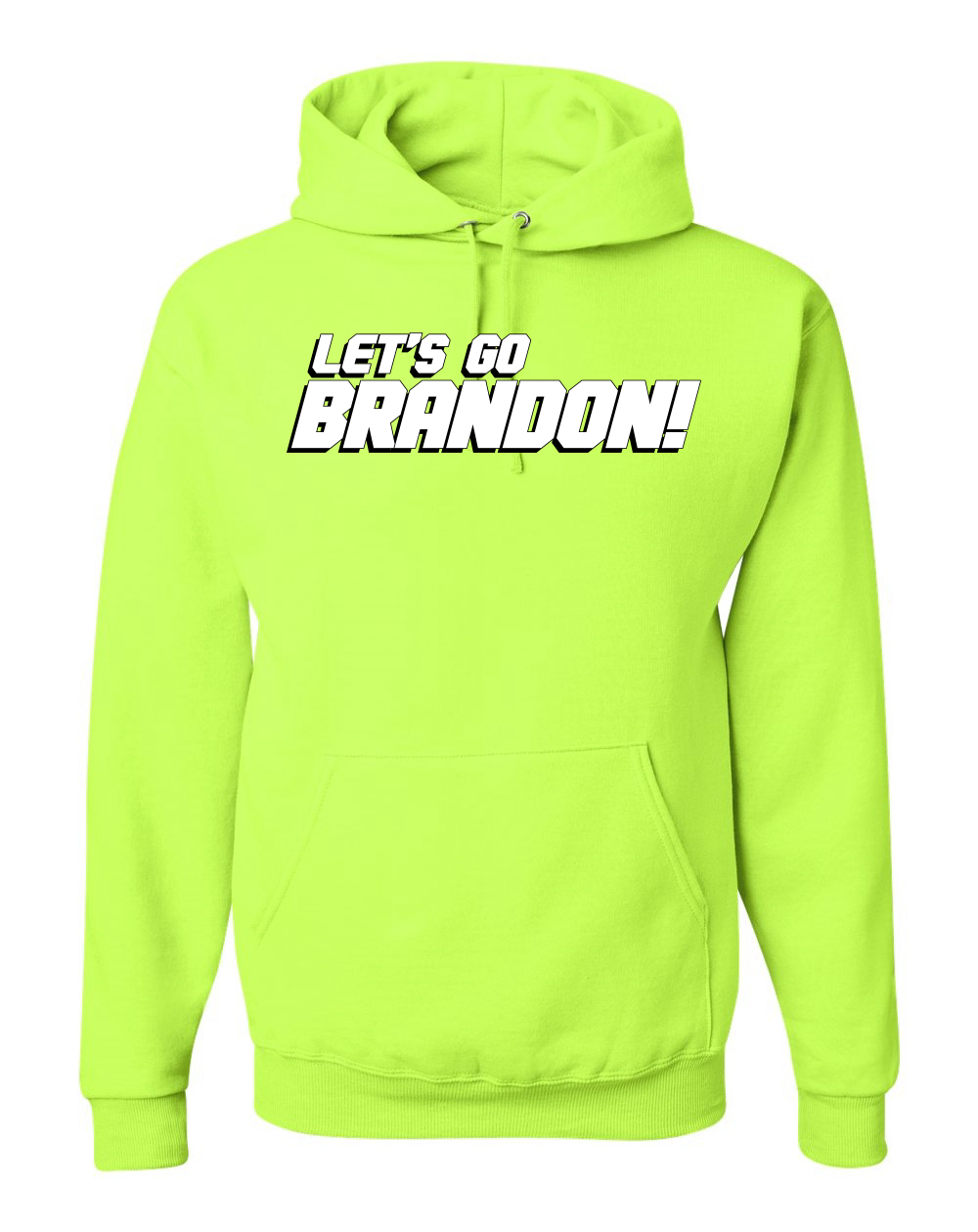 Lets Go Brandon Humor Unisex Graphic Hoodie Sweatshirt - Picture 17 of 22