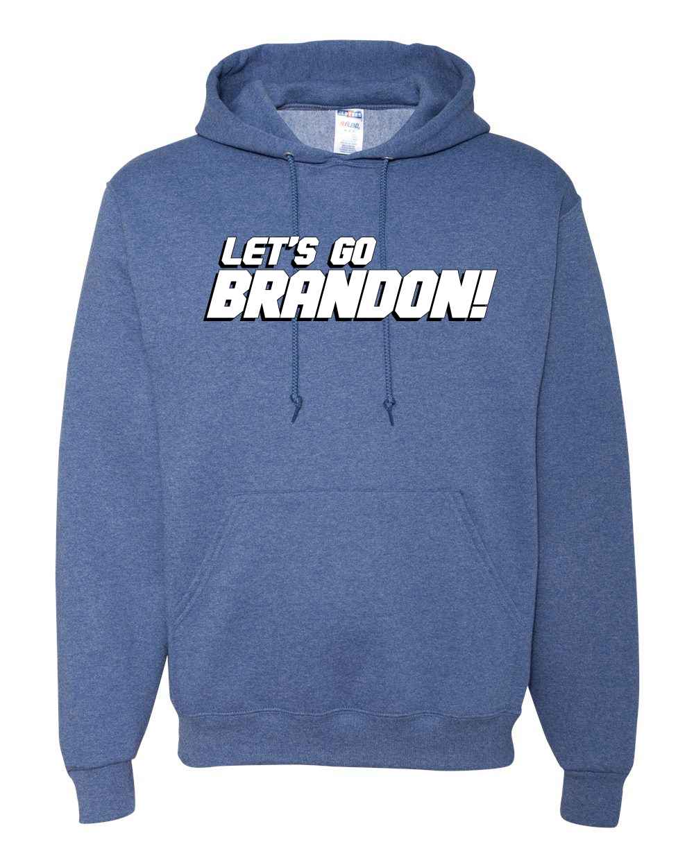 Lets Go Brandon Humor Unisex Graphic Hoodie Sweatshirt - Picture 18 of 22