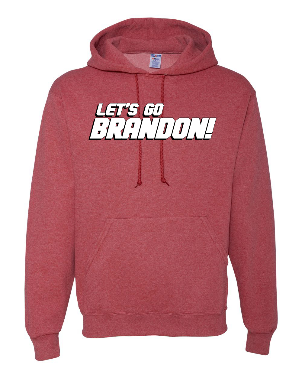 Lets Go Brandon Humor Unisex Graphic Hoodie Sweatshirt - Picture 20 of 22