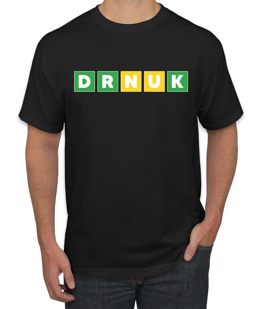 Drunk Mispelled Word Game Drinking Men Graphic Tshirt - Picture 3 of 6