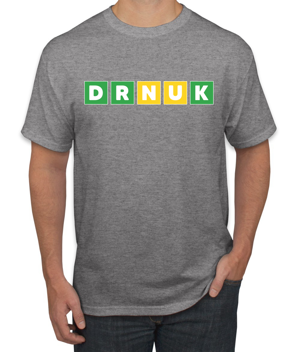 Drunk Mispelled Word Game Drinking Men Graphic Tshirt - Picture 4 of 6