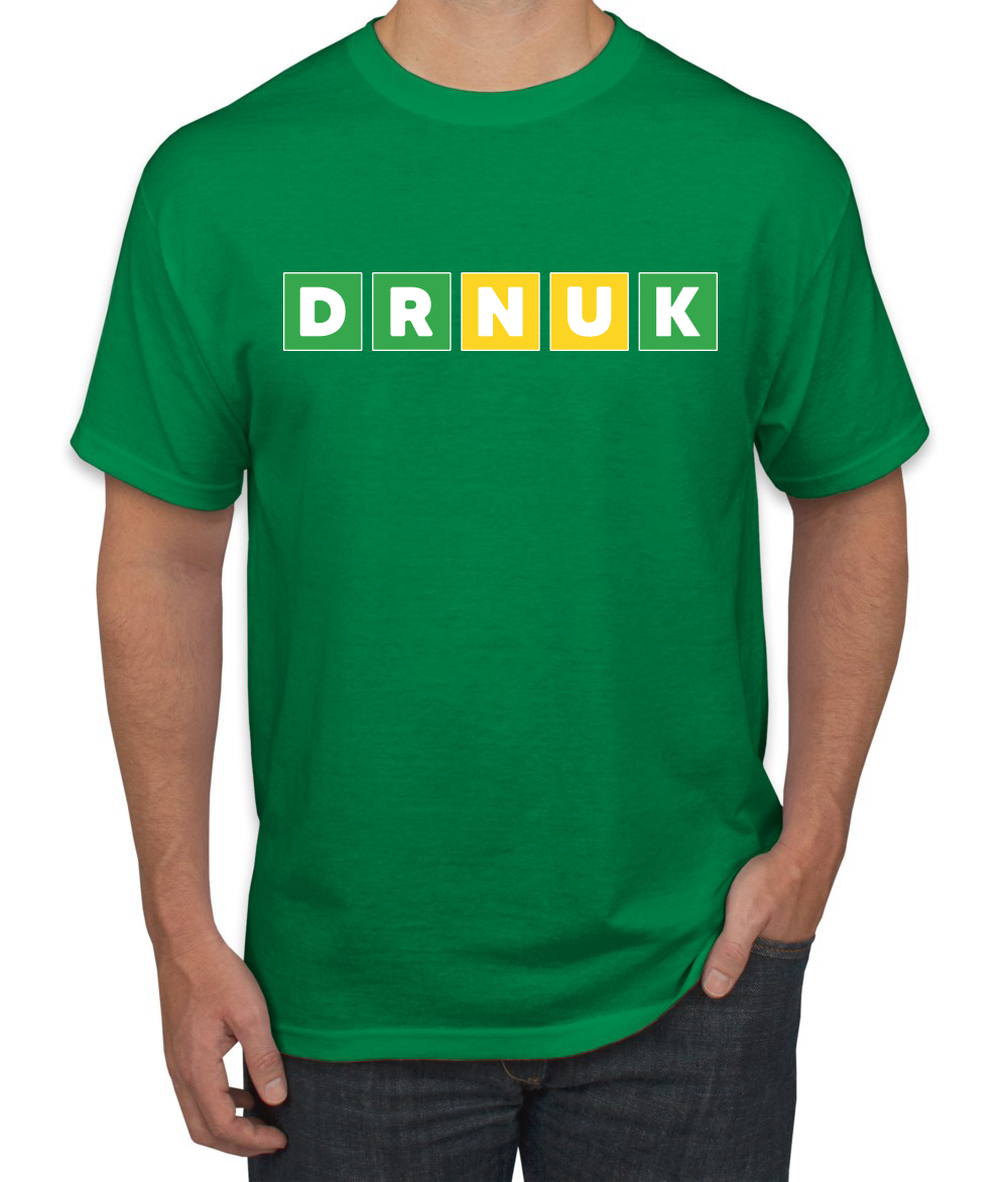 Drunk Mispelled Word Game Drinking Men Graphic Tshirt - Picture 5 of 6