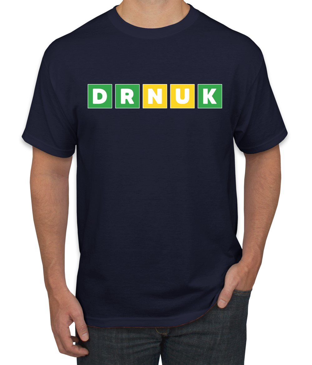 Drunk Mispelled Word Game Drinking Men Graphic Tshirt - Picture 6 of 6