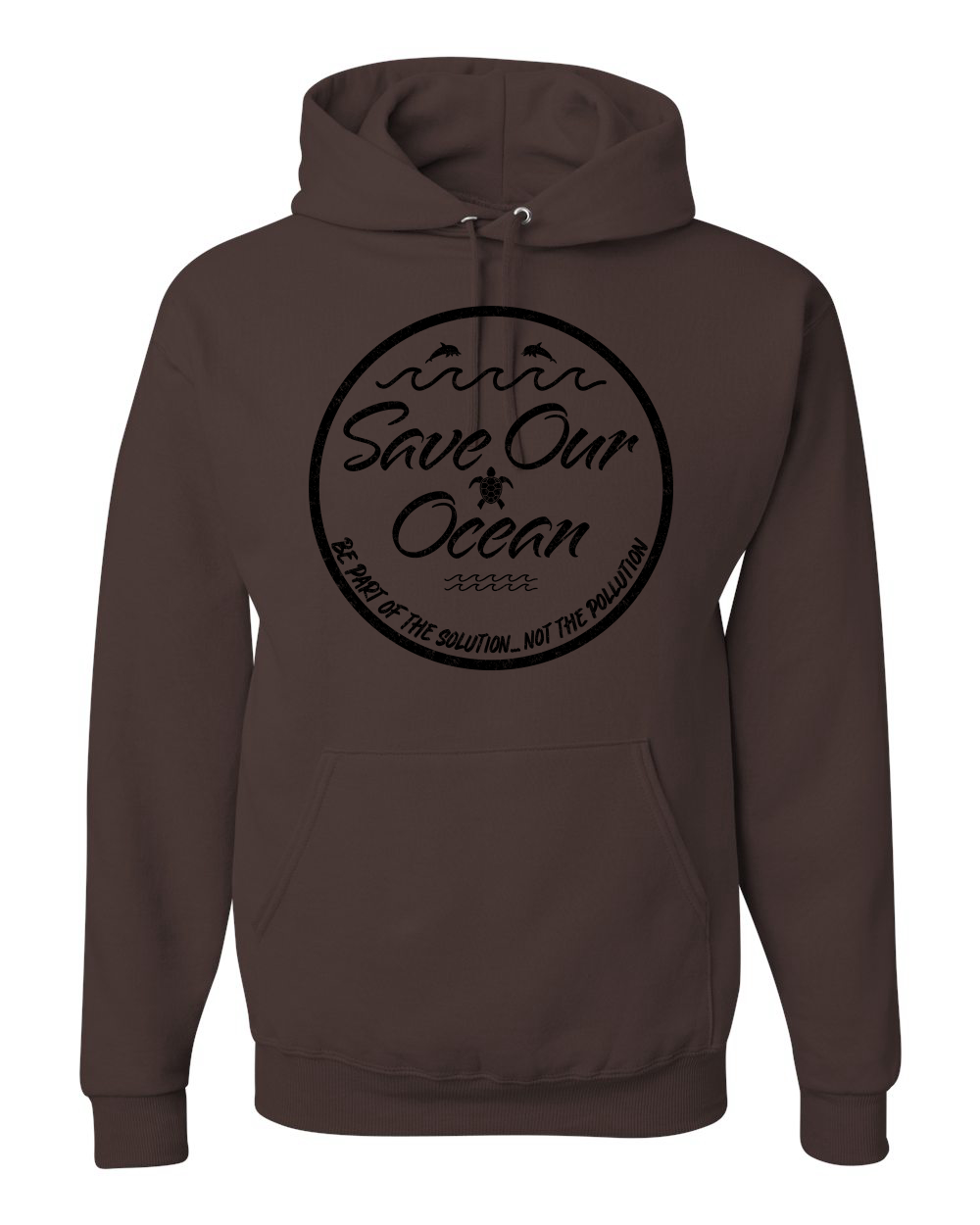Save Our Ocean Be Part of The Solution Outdoor Unisex Hoodie Sweatshirt - Picture 19 of 25