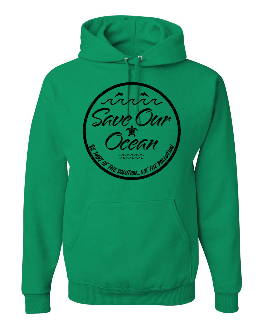 Save Our Ocean Be Part of The Solution Outdoor Unisex Hoodie Sweatshirt - Picture 6 of 25