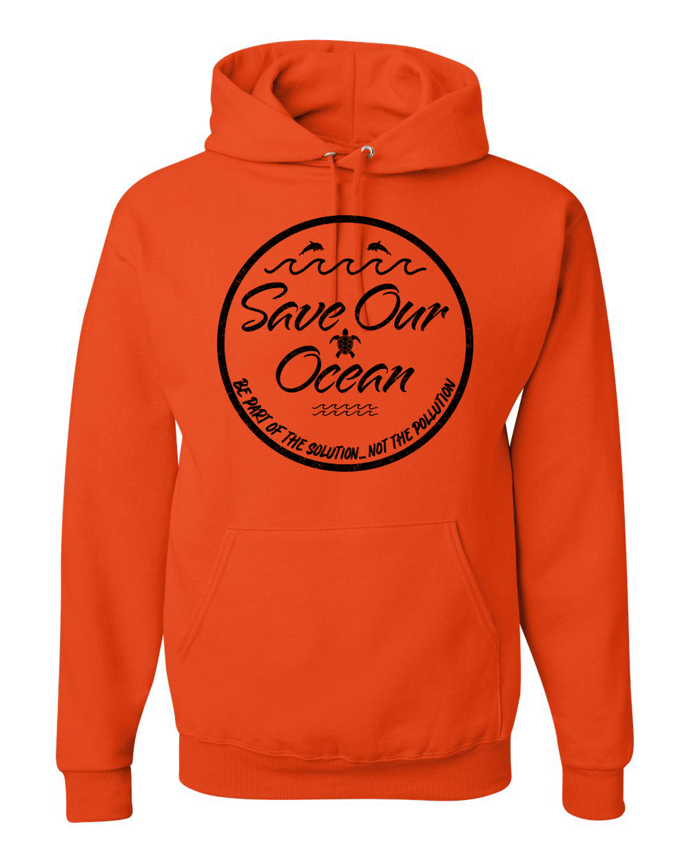 Save Our Ocean Be Part of The Solution Outdoor Unisex Hoodie Sweatshirt - Picture 11 of 25