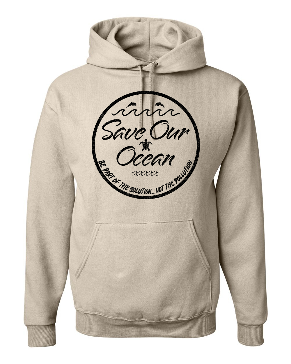 Save Our Ocean Be Part of The Solution Outdoor Unisex Hoodie Sweatshirt - Picture 23 of 25
