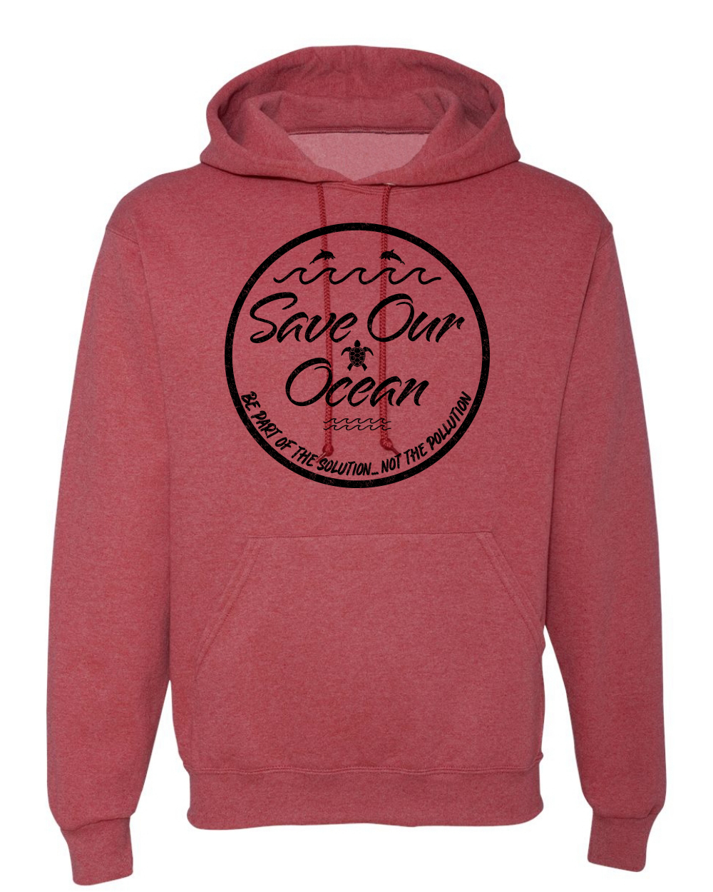 Save Our Ocean Be Part of The Solution Outdoor Unisex Hoodie Sweatshirt - Picture 17 of 25