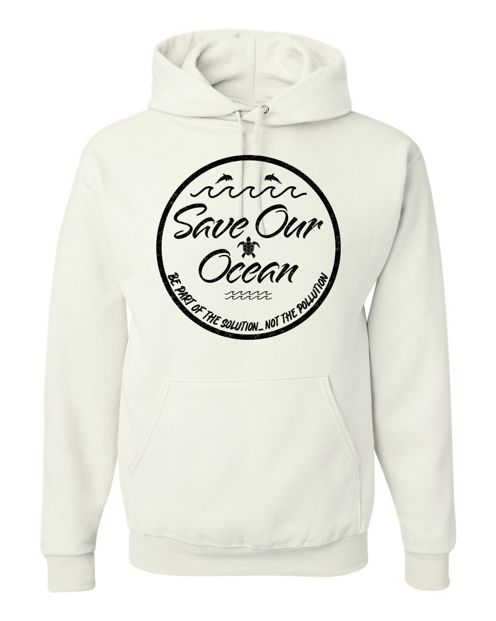 Save Our Ocean Be Part of The Solution Outdoor Unisex Hoodie Sweatshirt - Picture 18 of 25