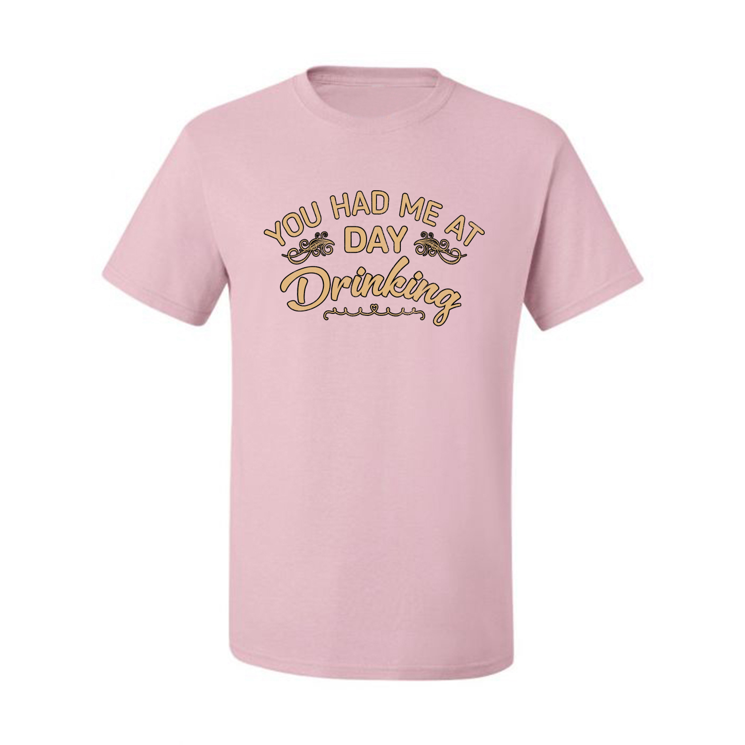 You Had Me At Day Drinking Men Graphic Tshirt - Picture 12 of 26