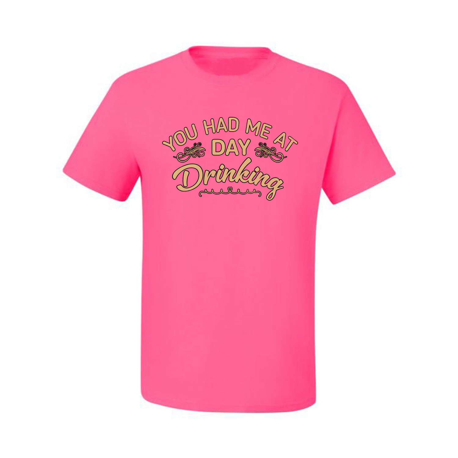 You Had Me At Day Drinking Men Graphic Tshirt - Picture 17 of 26