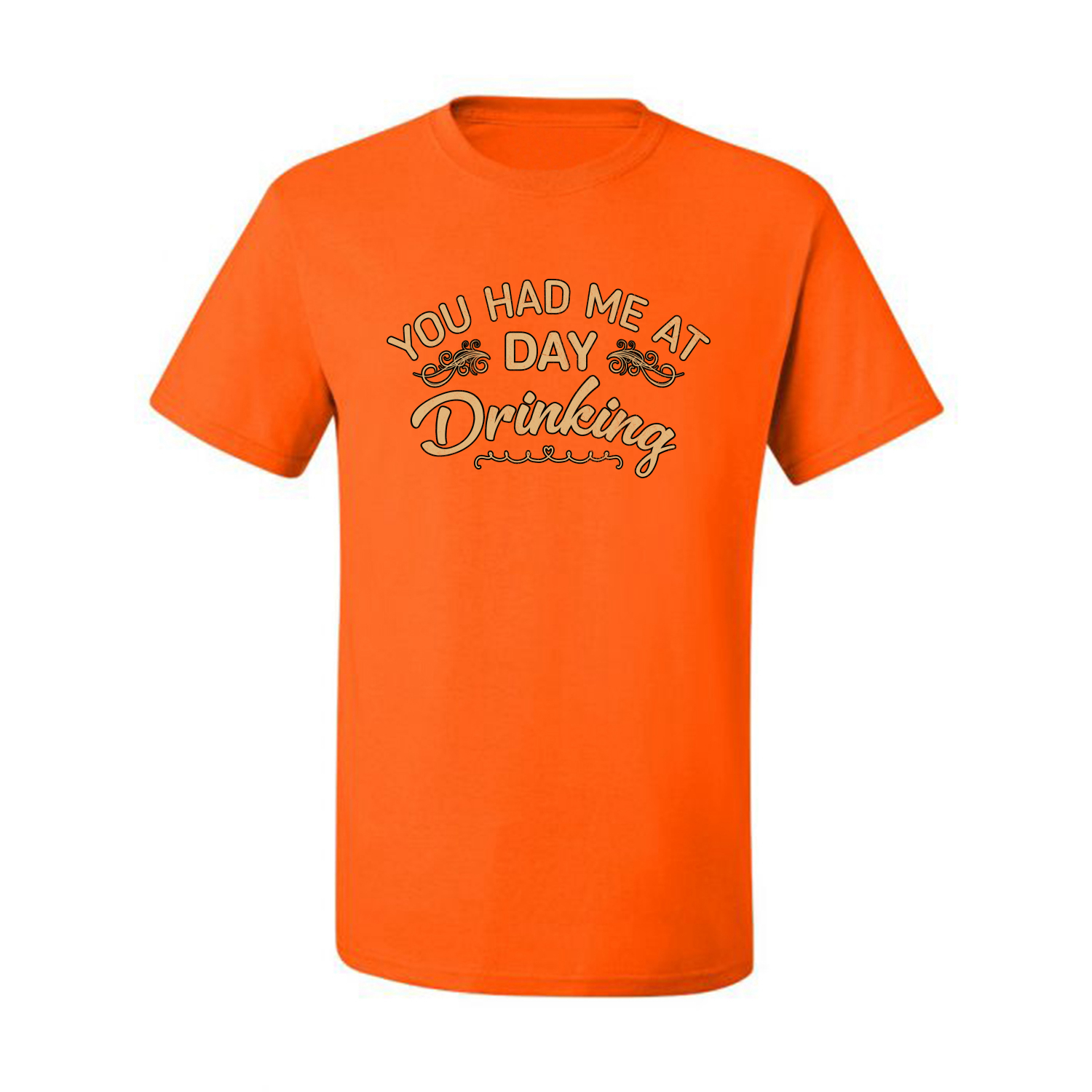You Had Me At Day Drinking Men Graphic Tshirt - Picture 18 of 26