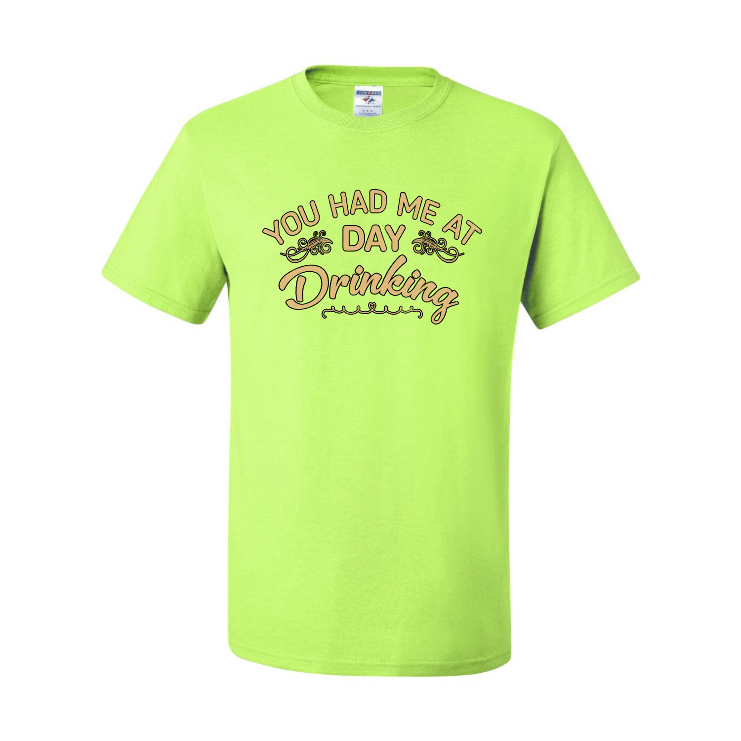 You Had Me At Day Drinking Men Graphic Tshirt - Picture 22 of 26