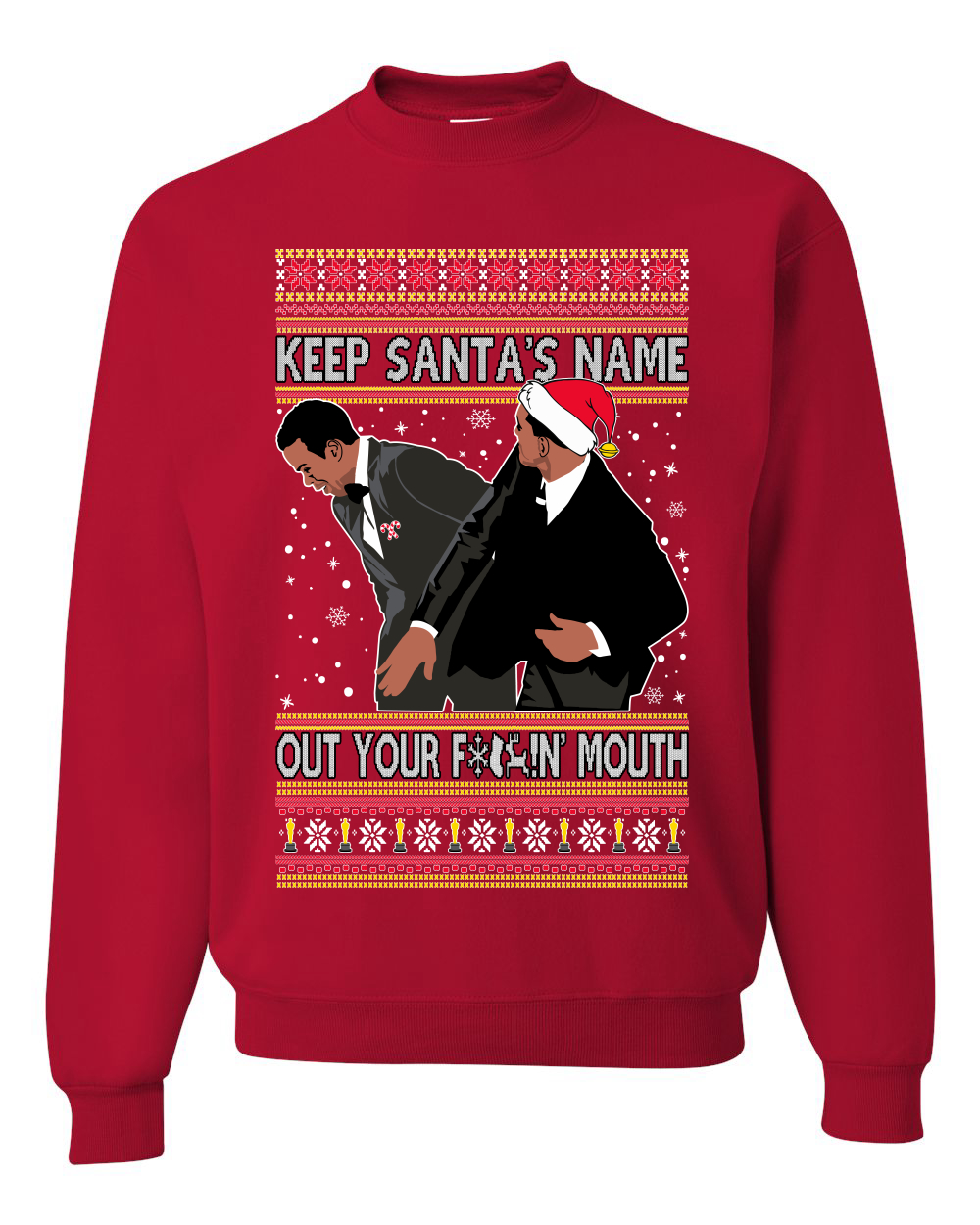 : Football - Ugly Christmas Sweatshirt- Funny Sweater for Men :  Sports & Outdoors