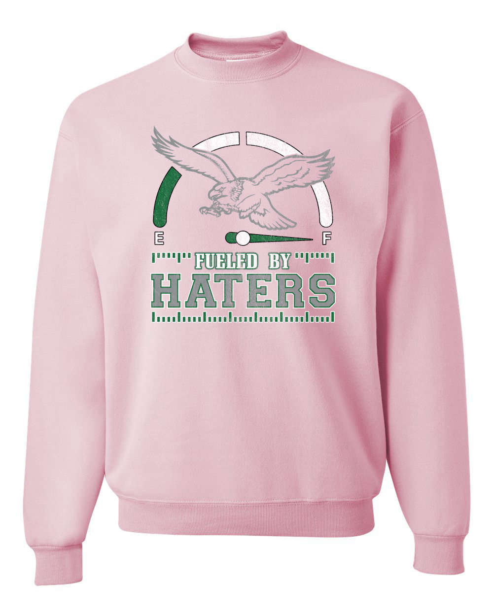 Fueled By Haters Philadelphia Football Eagles Unisex Crewneck Sweatshirt - Picture 6 of 6