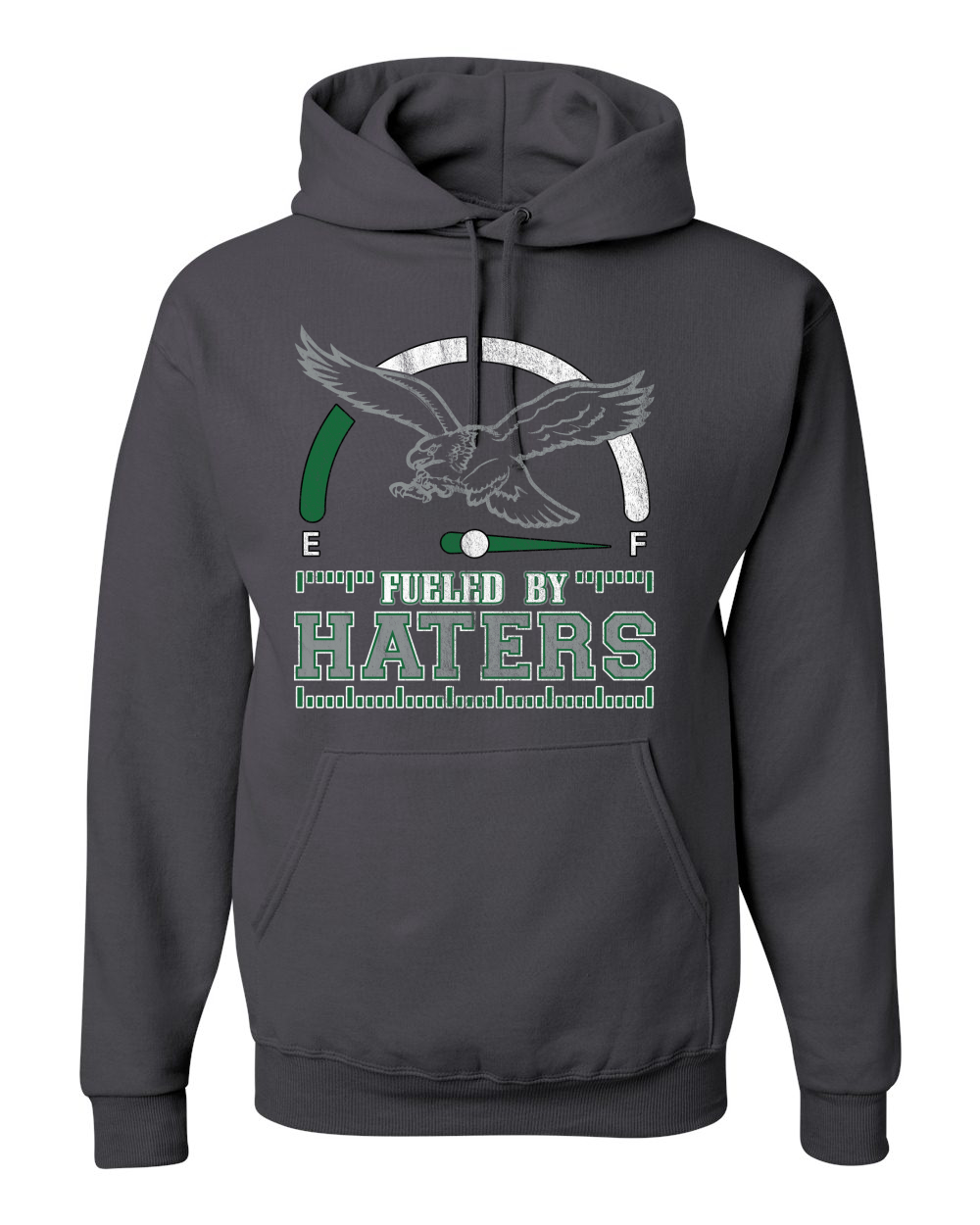 Fueled By Haters Philadelphia Football Eagles Unisex Graphic Hoodie Sweatshirt - Picture 4 of 6